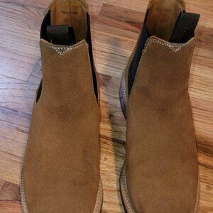 Parkhurst Elmwood Chelsea Boots Dune Roughout 8D